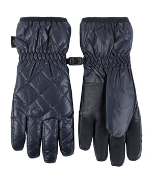 Estos guantes de pantalla táctil acolchados Heat Holders son resistentes al viento y al agua y cuentan con un sistema de aislamiento doble. El forro de felpa HeatWeaver proporciona un confort suave y maximiza la cantidad de aire caliente que se mantiene cerca de las manos. El aislamiento Thinsulate proporciona calor y transpirabilidad adicionales. Los puños elásticos y los agarres en la palma mejoran el ajuste y la durabilidad. Las puntas de los dedos con pantalla táctil permiten el uso de dispositivos con pantalla táctil. Estos guantes son resistentes al viento y al agua, para proporcionar ese nivel extra de confort y comodidad. También tienen puños en la palma y puntas de los dedos con pantalla táctil para aumentar la protección en el agarre. Estos guantes están fabricados en poliéster 100% y sólo se pueden lavar a mano.
