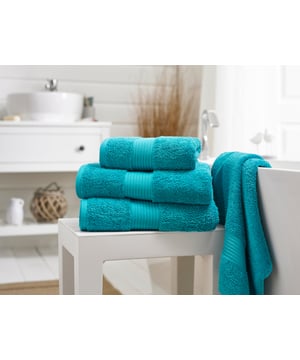 Pima Cotton is accepted to be better than Egyptian cotton as it gives better absorbency, more durability and is softer to the skin. This towel contains anti-bacterial and odour blocking properties which are added during manufacturing.