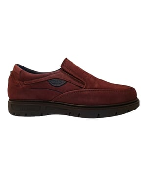 Herrenschuh aus Leder, hergestellt in Spanien, ohne elastischen Verschluss an der Seite, handgefertigte Nähte, Innenschuh aus Leder mit herausnehmbarer Vorlage, Sohle mit absoluter und rutschfester Flexibilität.