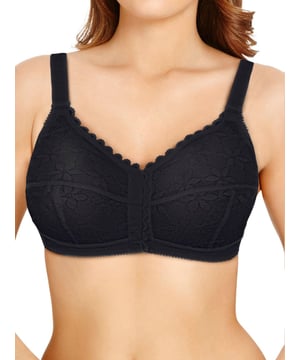 Berlei Classic Full Cup Front Fastening Bra. With a front closure, straps designed to reduce marks and seamed cups for support. Product is recommended hand wash only.