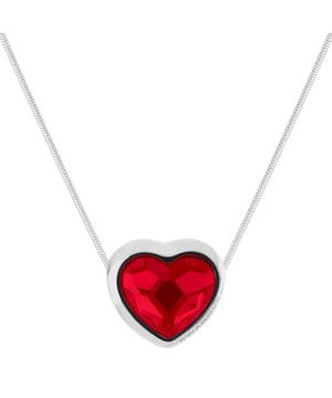 Collar Heart EXCLUSIVE EDITION con cristales de Swarovski rojo plateado• colección: Heart• material: cristales de Swarovski, metal rodiado plateado• dimensiones: 13x14 mm• color: rojo• longitud del collar: 42 cm• tipo de cierre: mosqueton