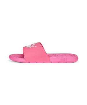 PRODUCT STORY: Meet your future favourites – lightweight slides with a padded synthetic leather strap that puts the PUMA logo front and centre. They’re perfect for a summer’s day at the beach, or hanging out at home all year round. DETAILS: Synthetic upper; IMEVA midsole; IMEVA outsole; PUMA No. 1 Logo on the upper; PUMA Youth: Recommended for youth between 8 and 16 years.