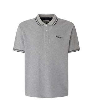 Poloshirt für Herren von der Marke Pepe Jeans. Angenehmer Tragekomfort dank perfekter Passform und hochwertiger Baumwolle. Mit Knopfleiste und kleinem Logo.