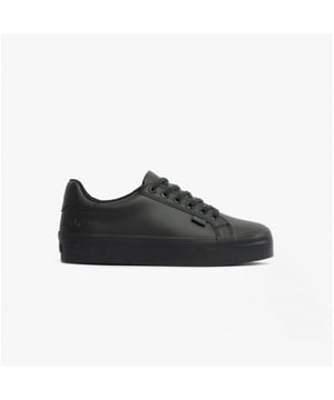 Kickers TOVNI STACK VEGAN Girls Trainers Black

 Upper Material: Faux Leather

Lining Material: Textile

Sole Material: Rubber

Closure/Fastening: Lace-Up

Features: Vegan,Comfort,Breathable,Adjustable

Toe Shape: Round

Shoe Width: Regular

Item Weight: 0.5 KG

Heel Height: Flat (Under 2.5cm)

Shoe Shaft Height: Low Top

Trainer Style: Casual

Gift Boxed: No
Product Code: 116739