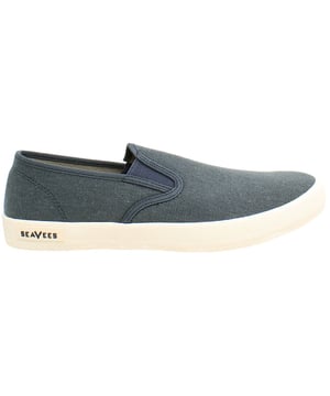 Seavees Baja Standard Mens Dark Grey Plimsolls