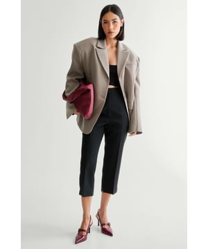 Premium Tailored Capri Trouser