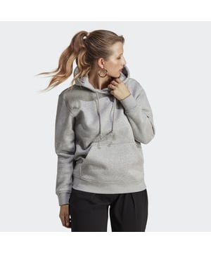 Even in a sweatshirt, your style is clear. Consider this adidas hoodie your foundation for expression, and definitely for comfort. Mix up the vibe with denim or wide-leg trousers, or keep it head-to-toe casual with matching sweat pants for an elevated take on loungewear. Soft fleece launches you straight into a mode of relaxation.adidas' cotton products support more sustainable cotton farming.  - This model is 175 cm and wears a size S. Their chest measures 85 cm and the waist 64 cm. - Regular fit - Drawcord-adjustable hood - 70% cotton, 30% polyester (recycled) - Kangaroo pocket - Ribbed cuffs and hem - Made with Better Cotton  Shipped by adidas