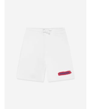 An absolute luxury staple for your kids' SS2024 wardrobe, presenting the Kids Logo Shorts in White, superbly crafted by dsquared2_kids.  Exclusive Design: These shorts carry the chic and minimalist designer logo, rendering a contemporary, vogue appeal. Supreme Comfort: Engineered from high-quality fabric, ensuring unrivalled comfort and durability for your children's everyday endeavors. Unisex Appeal: Perfectly suitable for both boys and girls, these white logo shorts bring an elegant upgrade to your kids' wardrobe.Be the first to snag these highly coveted dsquared2_kids Logo Shorts in white. Invest in luxury that spells effortless style for your children!
