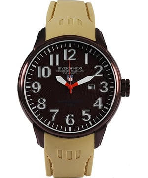 River Woods: Mens Brown Watch