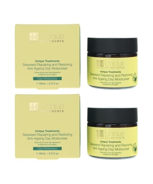 Dr Botanicals Unique Treatments Seaweed Repairing And Restoring Anti-Ageing Day Moisturiser is a cutting-edge skincare solution meticulously crafted to rejuvenate and nourish your skin. Enriched with potent marine-based ingredients, this day moisturiser is specially formulated to repair and restore, combating the signs of aging and leaving your complexion looking revitalised and youthful. This day moisturiser harnesses the power of seaweed, a nutrient-rich marine ingredient known for its exceptional revitalising and replenishing properties. It helps fortify the skin's natural barrier, promoting a healthier, more resilient complexion. The moisturiser is fortified with a blend of powerful antioxidants and natural botanicals. These ingredients work in synergy to reduce the appearance of fine lines and wrinkles, promoting a more youthful, smoother complexion. The moisturiser provides deep, long-lasting hydration to the skin, replenishing moisture levels and enhancing the skin's natural moisture retention capacity. It leaves your complexion feeling supple, plump, and well-nourished. Formulated to support the skin's natural repair processes, this moisturiser aids in the regeneration of skin cells. It helps diminish the effects of environmental stressors and promotes a rejuvenated appearance. The moisturiser has a lightweight, non-greasy texture that glides on smoothly and absorbs quickly into the skin, ensuring maximum effectiveness without any residue. Infused with calming botanical extracts, this moisturiser helps soothe and balance the skin. It reduces redness and inflammation, leaving the skin feeling calm and refreshed. Dr Botanicals is committed to using natural and ethically sourced ingredients. This product is also cruelty-free, ensuring that no animals are harmed during its production. Dr Botanicals Unique Treatments Seaweed Repairing And Restoring Anti-Ageing Day Moisturiser is suitable for all skin types, making it an inclusive and effective choice for daily skincare.