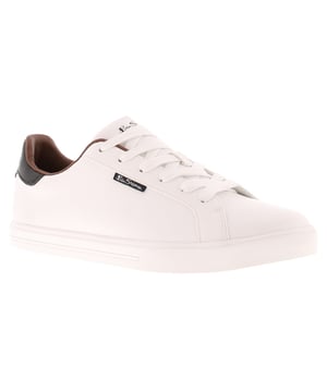 Ben Sherman Mens Shoes Casual Chase White. Synthetic Upper. Synthetic Lining. Rubber Sole. Footwear Sneakers.