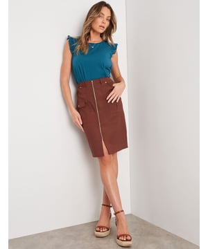 Knee length skirts shop casual