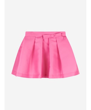 Mama Luma explore fairytale abstracts via their perspicacious attention to detail and preference for handcrafted designs. This girls pink skirt is envisioned in beautiful high quality material via a large pleated effect and satin lining for a timeless, uncomplicated look.    Zip Fastening 100% Polyester