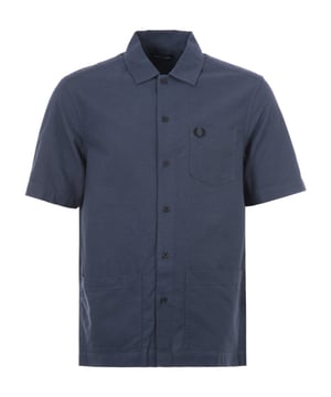 Fred Perry re-imagine classic silhouettes with refined textures and smart  modernist details. ThePocket Detail Oxford Short Sleeve Shirt is the perfect addition to your smart-casual wardrobe. Crafted from pure BCI oxford cotton  cut to a relaxed fit. Featuring a pointed collar  a full button placket  a single patch chest pocket  twin waist patch pockets and short sleeves. Finished with the iconic Fred Perry Laurel Wreath embroidered on the chest.BCI - By buying BCI cotton products  you're supporting more responsibly grown cotton through the Better Cotton Initiative.-Relaxed Fit-Oxford Cotton-Pointed Collar-Full Button Closure-Patch Chest Pocket-Twin Patch Waist Pocket-Short Sleeves-Fred Perry Branding