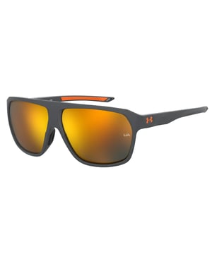 Gafas de sol unisex de color gris - Under Armour UADOMINATEKB7• material: resina• color: gris• tamaño: 62/17/130 mm (longitud de la lente / ancho del puente / longitud de la varilla)  100% UV PROTECTION