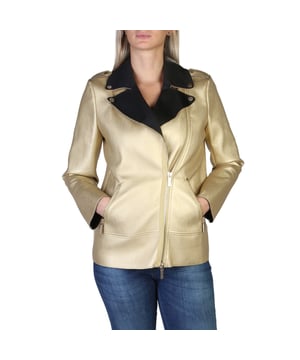 Geschlecht: Frau   Typ: Bomber   Verschluss: Reißverschluss   Ärmel: Lang   Außentaschen: 2   Material: 100% Polyester   Hauptfutter: 100% Polyester   Muster: Unifarben   Modellhöhe, cm: 175   Modell trägt Größe: S   Innen: Ungefüttert   Details: Sichtbares Logo