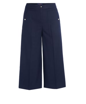 69% polyester, 29% viscose, 2% elastaan; Trussardi jeansbroeken; Model: 56P000931T001548 U290; Hoogwaardige afwerking; Twee voorzakken; Sluiting: ritssluiting, drukknoop; Rechte snede ; Trussardi Jeans-logodetails