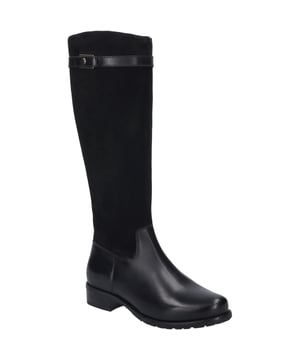 Estas botas están fabricadas para ti en resistente piel de napa. El modelo Chiara 05 es fácil de poner gracias a una cremallera inteligente. El modelo también está equipado con una plantilla de microfibra reemplazable. Este modelo ofrece un gran ajuste gracias al método de producción AGO. Gracias a su anchura G, recomendamos este calzado sobre todo para pies normales. Esta bota negra te da la libertad de seguir tu propio camino.