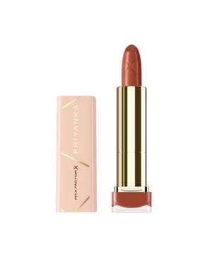 Max Factor and Priyanka Chopra Jonas celebrate the unique beauty of every individual with an empowering new limited collection in high-impact, universal colours, designed to match all skin tones. This diverse collection has a range from nude and plum purple lipsticks to cinnamon brown lipsticks are all equally suited to dark, medium and light complexions The long-lasting vibrant colour and hydration lasts up to 24 hours for lips that look smoother and fuller. Intensely hydrating lipstick made with skin-loving ingredients including avocado and coconut oils, shea butter & aloe leaf extract. The buildable formula feels lightweight and comfortable to wear, gliding onto lips smoothly with a soft, velvety texture.