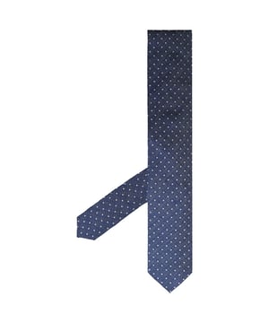 Hackett London Printed Mini Pindot Men's Blue Tie – a refined accessory that adds a touch of sophistication and personality to your formal and semi-formal attire. This tie is a testament to Hackett London's commitment to quality and style. Here are the key features of this elegant accessory:

 Premium Quality:  Crafted from high-quality materials, this tie boasts a luxurious look and feel. Hackett London is renowned for its dedication to quality, ensuring that this accessory will withstand the test of time.

 Printed Mini Pindot Pattern:  The tie features a subtle and timeless mini pindot pattern. This delicate print adds texture and interest to your outfit without overwhelming it, making it suitable for a wide range of occasions.

 Classic Blue Color:  The tie's classic blue hue is a versatile choice that complements a variety of shirt and suit colors. It exudes confidence and sophistication, making it a go-to option for both formal events and professional settings.

 Standard Width:  This tie boasts a standard width that strikes the perfect balance between classic and contemporary, ensuring it suits a wide range of shirt collars and lapel styles.

 Durable Construction:  Hackett London's commitment to quality craftsmanship extends to its ties. This tie is expertly crafted with attention to detail, ensuring its longevity and resilience against wear and tear.

 Versatile Styling:  Whether you're dressing up for a business meeting, a wedding, or a special event, this blue tie is a versatile accessory that elevates your overall look. It pairs effortlessly with a variety of shirt and suit combinations.

 Easy to Knot:  The tie's medium thickness and quality construction make it easy to tie various knots, from the classic four-in-hand to the full Windsor, allowing you to customize your look.