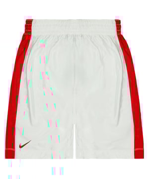 Nike Dri-Fit Supreme Basketball Shorts White Womens Stretch Bottoms 119803 101