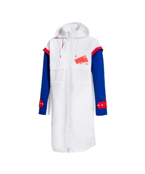 Puma x Error Ader Full Zip Capucha Parka Mens White Jacket 578555 02