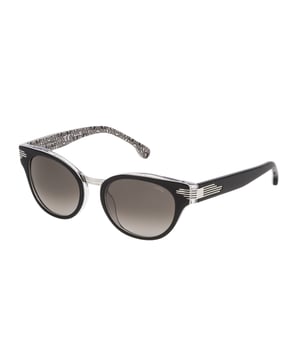 Gafas de sol de mujer de color negro - Lozza SL4075M500APA• material: acetato• color: negro• tamaño: 50/20/140 mm (longitud de la lente / ancho del puente / longitud de la varilla)  FRAME COLOR: TOP NERO C / FANTASIA LUCIDO