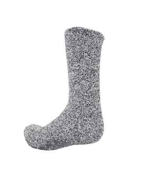 Premium quality extra warm slipper socks with non slip grip. Fibre: 67% Polyester, 31% Polyamide and 2% Elastane.  Perfect for indoor use, keeps you nice and warm. Machine washable.