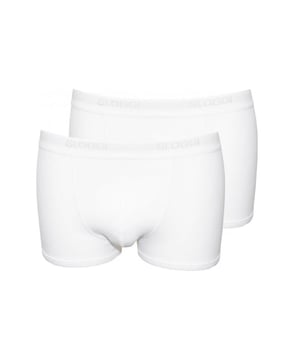 Sloggi Mens Basic Shorts C2P. Pack of 2. Cotton rich underwear with an elasticated waistband and terry lining. This product is machine washable.