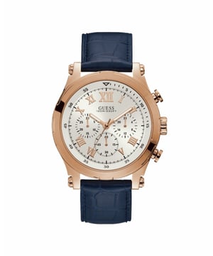 Guess W1105G4 - Reloj para hombre cuarzo acero inoxidable• material: acero inoxidable• cristal: minèral• pulsera: cuero• correa: plata negro• resistencia al agua: 100 m (10 ATM)• tamaño de la caja: 47 mm