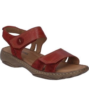 Estos zapatos están fabricados piel de vaca fina, lo que los hace muy duraderas. La práctica cremallera sirve para una sujeción firme en las sandalias. El modelo además está provisto de las típicas costuras a mano de JOSEF SEIBEL. El ancho G es ideal para los pies normales. Con el modelo Debra 58 podrá disfrutar de más libertad en su tiempo libre.
