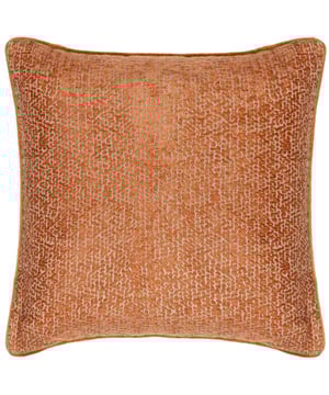 The Cirro cushion is made from high-quality Jacquard fabric, available in a range of beautiful jewel tones. Complete with a complementing velvet-piped trim, this reversible cushion is ideal for layering or as an individual accent in its own right.