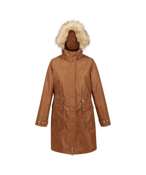 100% Polyester. Voering: Taffeta. Stof: Keperstof. Ontwerp: Kenteken, eenvoudig. Stoftechnologie: Ademend, DWR Finish, Isolerend, Isotex 5000, Thermo-Guard, Waterdicht. Manchet: verstelbaar, drukknoopsluiting. Halslijn: Kraag van imitatiebont, Kap.. Mouwtype: Met lange mouwen. Getapete naden. Eigenschappen kap: afneembare rand van imitatiebont, ingegroeide kap, hoogpolig, koordknopschakelaar. Lengte: Mid Lengte. Zakken: 1 veiligheidszak, intern, 2 zakken onderaan, patch, drukknoopsluiting. Sluiting: Drukknoop, Stormflap, Tweewegrits. 5000g/m²/24hrs. Taille: Verstelbaar, Shockcord. Afwerking: Hoogglans. Duurzaamheid: Gemaakt van gerecycled materiaal. 8 UK: 32 in. 10 VK: 34 in. 12 VK: 36 in. 14 VK: 38 in. 20 VK: 45 in. 22 VK: 48 in. 24 VK: 50 in. 26 UK: 52 in. 18 VK: 43 in. 16 VK: 40 in.