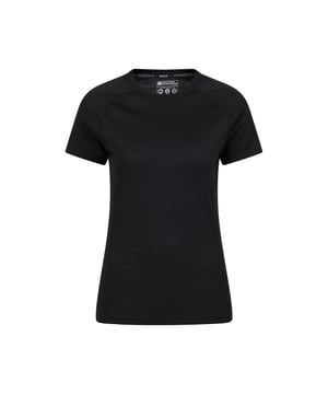 50% Merino wol, 50% polyester. Stof: Zachte aanraking. Ontwerp: Eenvoudig. Hals: Crew Neck. Mouwtype: Korte mouwen. Stof Technologie: Anti-Odour, Antibacterieel, Hoge Warmte, Lichtgewicht, Vochtafvoerend, Sneldrogend, Thermisch.