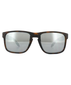 Oakley zonnebril Holbrook OO9102-F4 Matt Brown Tortoise Prizm Black hebben een retro-look in deze vintage stijl ontworpen door snowboarden-superster Shaun White maar met de geweldige engineering en het ontwerp dat de Oakley-norm is.
