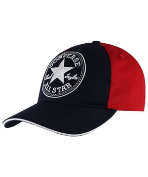 Converse All Star Chuck Taylor Logo Adjustable Mens Navy/Red Cap 3C019403 410