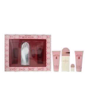 The Red Door Revealed by Elizabeth Arden is a luxurious floral fragrance collection for women. Launched in 2003 and crafted by Laurent Bruyere, it features fresh top notes of Pink Peony, Green Orchid, and Pear; a rich floral heart of Bulgarian Rose, Tiare Flower, and Orange Blossom; and a sensual base of Musk, Guaiac Wood, and Black Amber. The 4-Piece Gift Set includes 2 Eau de Parfums 100ml + 5ml, a body lotion 100ml, and a shower gel 100ml, offering a complete, elegant fragrance experience. Perfect for gifting or pampering yourself.