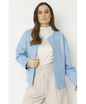 FAUX SUEDE JACKET