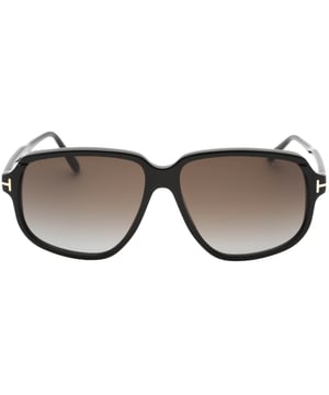 Tom Ford FT1024 Anton 01B Shiny Black Sunglasses. A touch of fun for your summer days, but nothing too out of the ordinary for a Tom Ford collectible. Tom Ford Black Sunglass perfect for the summer. Tom Ford Black FT1024 01B  Sunglasses, Lens Width = 59mm, Nose Bridge Width = 14mm, Arm Length = 145mm, Made In Italy. Sunglasses, Sunglasses Case, Cleaning Cloth and Care Instructions all Included, 100% Protection Against UVA and UVB Sunlight and Conform to British Standard EN 1836:2005. Tom Ford Black Sunglasses. FT1024 ANTON 01B