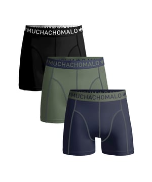 PACK DE 3 SHORTS HOMBRE LISO/LISO/LISO