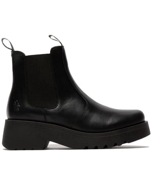 Mejora tu estilo con los botines Chelsea Biker con tacón de cuña Medi de Fly London, una versión moderna de un clásico básico del armario. Estas botas, confeccionadas en piel de primera calidad, cuentan con un forro de microfibra estampada para mayor comodidad y una suela de goma gruesa para mayor durabilidad. El diseño fácil de poner incluye inserciones elásticas y tiradores, lo que garantiza un ajuste perfecto. El logotipo grabado en el lateral añade un toque del estilo característico de Fly London, lo que hace que estas botas sean una incorporación destacada a cualquier colección. Parte superior de piel de primera calidad, forro de microfibra estampada, suela de goma gruesa con tacón de 5,5 cm, inserciones elásticas y tiradores Detalle del logotipo grabado.