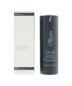 Skin Chemists Caviar Nutrition Facial Serum is a luxurious and highly potent skincare elixir designed to nourish and revitalise the complexion. Enriched with the indulgent essence of Caviar Extract, a powerhouse ingredient renowned for its rich source of vitamins, minerals, and amino acids, this serum provides an opulent surge of nutrients to the skin. The lightweight, silky texture of this serum glides effortlessly onto the skin, delivering a deep, penetrating hydration that leaves the skin feeling supple, smooth, and velvety to the touch. Caviar Extract's unique composition promotes cellular regeneration and rejuvenation, aiding in the restoration of a youthful, luminous complexion. With regular use, the Caviar Nutrition Facial Serum helps to improve skin elasticity and firmness, reducing the appearance of fine lines and wrinkles. It creates a protective barrier against environmental aggressors, helping to shield the skin from damage caused by daily stressors. Formulated with a harmonious blend of natural botanical extracts and potent active ingredients, this serum supports the skin's natural resilience and vitality. It imparts a sensation of indulgence and opulence upon application, making it a luxurious addition to both morning and evening skincare rituals.