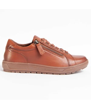 Purapiel, 10 years warranty. Casual shoe for women. Made of 100% natural leather, Chrome VI free. High quality materials. Padded insole. Manufactured by other brands for our brand.
