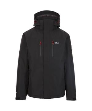 Shell: Polyester TPU Membraan. Stof: Geweven. Voeringsmateriaal: 100% Polyamide. Vulling: 100% polyester. Ontwerp: Logo. Gewatteerde, getapete naden. Stoftechnologie: Waterdicht, winddicht. Manchet: Verstelbaar, Plat. Halslijn: Kapitein. Mouwtype: Met lange mouwen. Zakken: 1 binnenzak, 2 borstzakken. Bevestiging: Volledige ritssluiting. Waterdichte classificatie: 20000mm. 10000g/m/24 uur. Let op: Past bij uw normale maat..