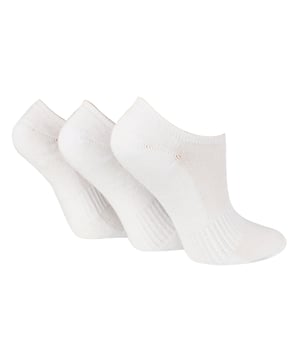 Wild Feet are a great choice if you’re looking for quality and stability with your socks, especially if you need some durable sports socks like these 3 Pack Ladies Cushioned Sports Socks! These socks are made from a high-quality Viscose Bamboo material which makes them more breathable and durable during your sporting activities especially if you’re going on that morning run. Not only are these socks breathable but they are also a cushioned foot for extra comfort and padding, so you won’t have to sacrifice comfort for function. They come in 4 colour variations including classic black and classic white options. Wild Feet is a range of socks featuring cool designs, cute motifs and great sport styles - Choose from a range of styles for men and ladies, from ankle to trainer socks. There are even novelty and funky styles available! They come in one size Ladies 4-8 UK, are made from 70% Viscose From Bamboo 28% Polyamide 2% Elastane and are machine washable.