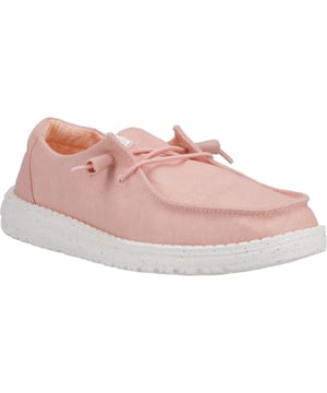 Deze gewassen canvas bovenkant heeft het casual comfort en de aantrekkingskracht van een favoriete sweatshirt. Stijlvol betrouwbaar en comfortabel cool, de Wendy canvas heeft flexibele ondersteuning, gespikkelde details en negen onmisbare kleuren.