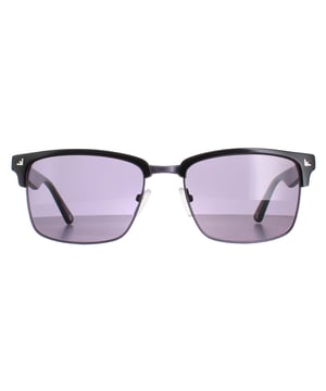 Die Duck and Cover DCS019 C1 Sonnenbrille in Schwarz und Grau hat ein elegantes, rahmenloses Design, das sich mühelos mit jedem Outfit kombinieren lässt. Das Gestell ist aus hochwertigem Metall gefertigt und garantiert Haltbarkeit und Langlebigkeit.