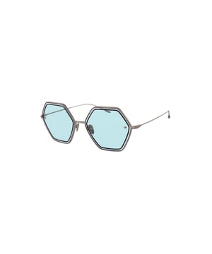 Giorgio Armani Vrouwen Zonnebril AR6130-301165 - Materiaal: Metaal - Kleur frame: Grijs - Afmetingen: 60/13/145 mm (Diameter lens / Brug formaat / Lengte veren)