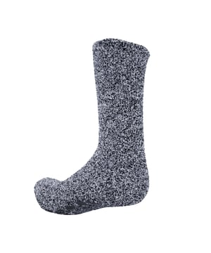 Premium quality extra warm slipper socks with non slip grip. Fibre: 67% Polyester, 31% Polyamide and 2% Elastane.  Perfect for indoor use, keeps you nice and warm. Machine washable.