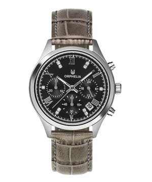Dit Orphelia Dames horloge beschikt over een Quartz binnenwerk. De kast (38 mm mm) is vervaardigd uit RVS (Zilverkleurig) en heeft een Mineraalglas. De band is Grijs Leer. Dit horloge uit de Orphelia Regal reeks is een mooi en tijdloos geschenk. Verras jezelf of iemand anders met dit cadeau. Bovendien geniet u hierbij van 2 jaar garantie tegen alle fabricagefouten.